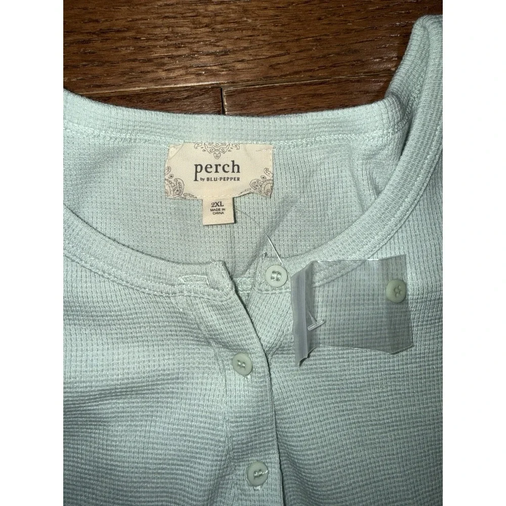 Perch By Blue Pepper Lot Of 4 Light Soft‎ Sweaters And Waffle Knit Size 2XL